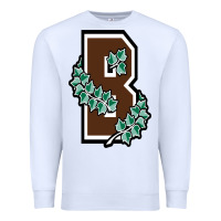 White brown university Premium Sweatshirt - linhVisuals