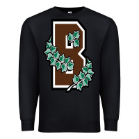 Black brown university Premium Sweatshirt - linhVisuals