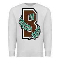 Dove Grey brown university Premium Sweatshirt - linhVisuals