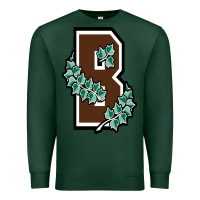 Sports Green brown university Premium Sweatshirt - linhVisuals