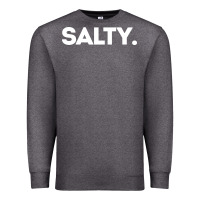 Charcoal Heather salty Premium Sweatshirt - linhVisuals