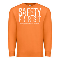 Carrot safety first science teacher Premium Sweatshirt - linhVisuals