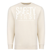 Sandshell safety first science teacher Premium Sweatshirt - linhVisuals