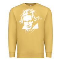 Antique Gold beethoven Premium Sweatshirt - linhVisuals