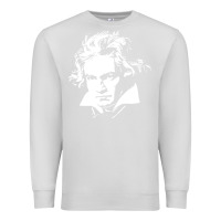 Dove Grey beethoven Premium Sweatshirt - linhVisuals