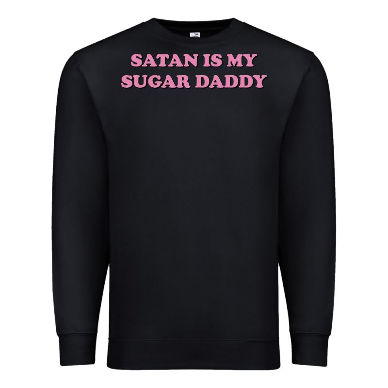 Satan Is My Sugar Daddy Premium Sweatshirt by linhVisuals | Teevron