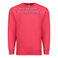 Cardinal satan is my sugar daddy Premium Sweatshirt - linhVisuals