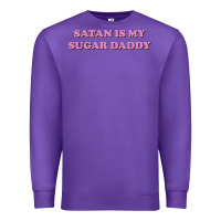 Purple satan is my sugar daddy Premium Sweatshirt - linhVisuals
