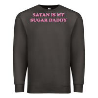 Smoke satan is my sugar daddy Premium Sweatshirt - linhVisuals