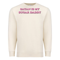 Sandshell satan is my sugar daddy Premium Sweatshirt - linhVisuals