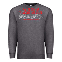 Charcoal Heather my train of thought derailed Premium Sweatshirt - linhVisuals