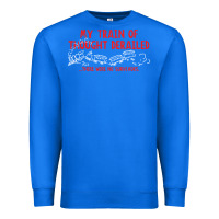 True Royal my train of thought derailed Premium Sweatshirt - linhVisuals