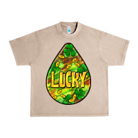 French Oak St.patrick's teardrop earrings Urban Heavy Tee - FaDigitalArtStudio