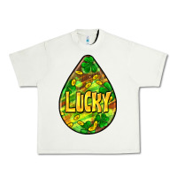 Pistachio St.patrick's teardrop earrings Urban Heavy Tee - FaDigitalArtStudio