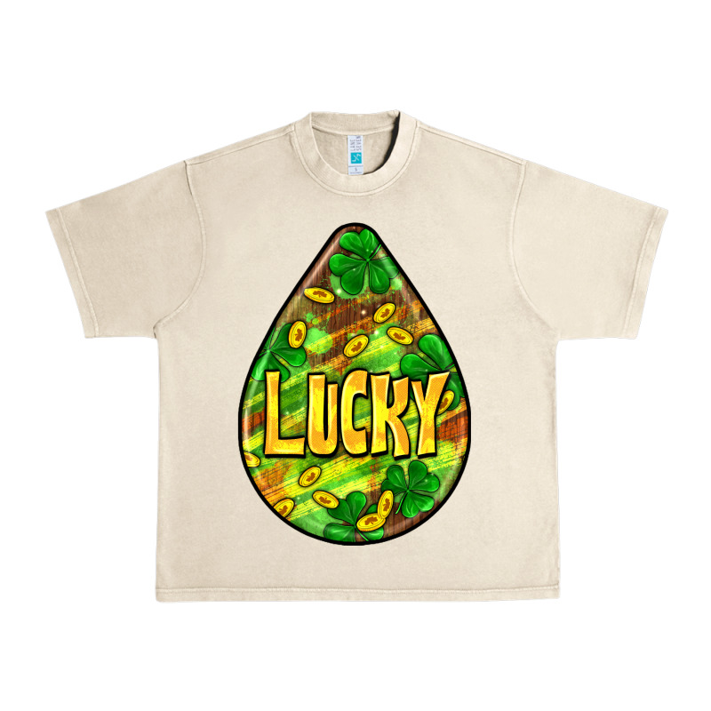 St.patrick's Teardrop Earrings Urban Heavy Tee by FaDigitalArtStudio | Teevron