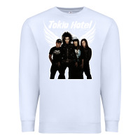 White Tökiö Hötél Pesonnel Premium Sweatshirt - linhVisuals
