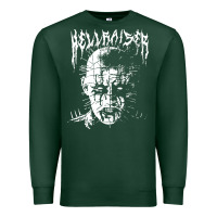 Sports Green black metal pinhead Premium Sweatshirt - linhVisuals