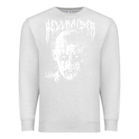Oatmeal Heather black metal pinhead Premium Sweatshirt - linhVisuals