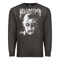Smoke black metal pinhead Premium Sweatshirt - linhVisuals