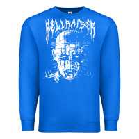True Royal black metal pinhead Premium Sweatshirt - linhVisuals