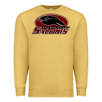Antique Gold salukis Premium Sweatshirt - linhVisuals