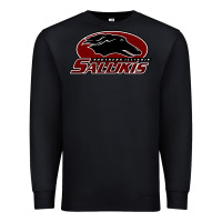Black salukis Premium Sweatshirt - linhVisuals