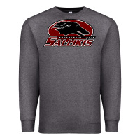 Charcoal Heather salukis Premium Sweatshirt - linhVisuals