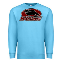 Ocean Blue salukis Premium Sweatshirt - linhVisuals