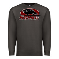 Smoke salukis Premium Sweatshirt - linhVisuals