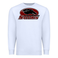 White salukis Premium Sweatshirt - linhVisuals