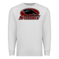 Dove Grey salukis Premium Sweatshirt - linhVisuals