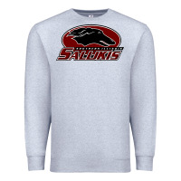 Heather Grey salukis Premium Sweatshirt - linhVisuals
