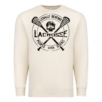 Sandshell lacrosse legally beating people with sticks Premium Sweatshirt - linhVisuals