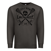 Smoke lacrosse legally beating people with sticks Premium Sweatshirt - linhVisuals