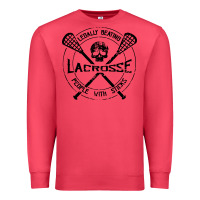 Cardinal lacrosse legally beating people with sticks Premium Sweatshirt - linhVisuals