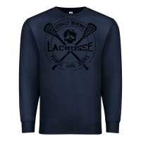 Navy lacrosse legally beating people with sticks Premium Sweatshirt - linhVisuals
