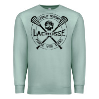 Seafoam lacrosse legally beating people with sticks Premium Sweatshirt - linhVisuals