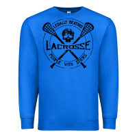 True Royal lacrosse legally beating people with sticks Premium Sweatshirt - linhVisuals