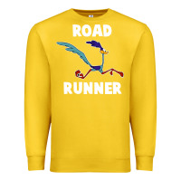 Lemon Road Runner Premium Sweatshirt - linhVisuals