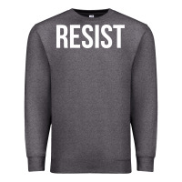 Charcoal Heather resist Premium Sweatshirt - linhVisuals