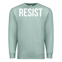 Seafoam resist Premium Sweatshirt - linhVisuals