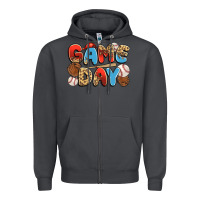 Smoke game day baseball Zipper Hoodie - JahusDesignShop