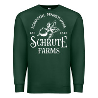 Sports Green schrute farms Premium Sweatshirt - linhVisuals