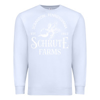 White schrute farms Premium Sweatshirt - linhVisuals