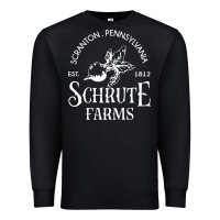 Black schrute farms Premium Sweatshirt - linhVisuals