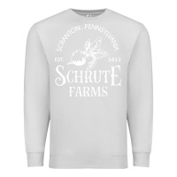 Dove Grey schrute farms Premium Sweatshirt - linhVisuals