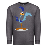 Charcoal Heather Road Runner Beep Premium Sweatshirt - linhVisuals