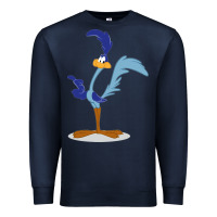Navy Road Runner Beep Premium Sweatshirt - linhVisuals