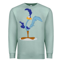 Seafoam Road Runner Beep Premium Sweatshirt - linhVisuals
