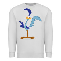 Dove Grey Road Runner Beep Premium Sweatshirt - linhVisuals